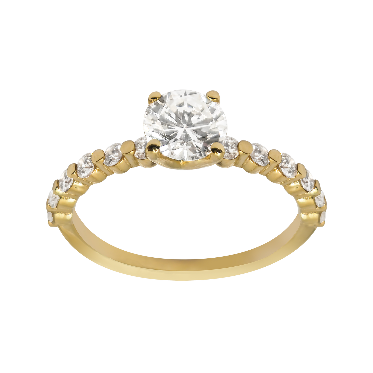 SALE: 1.05ct Natural Diamond Wedding with Eternity Band Ring in 18ct Gold