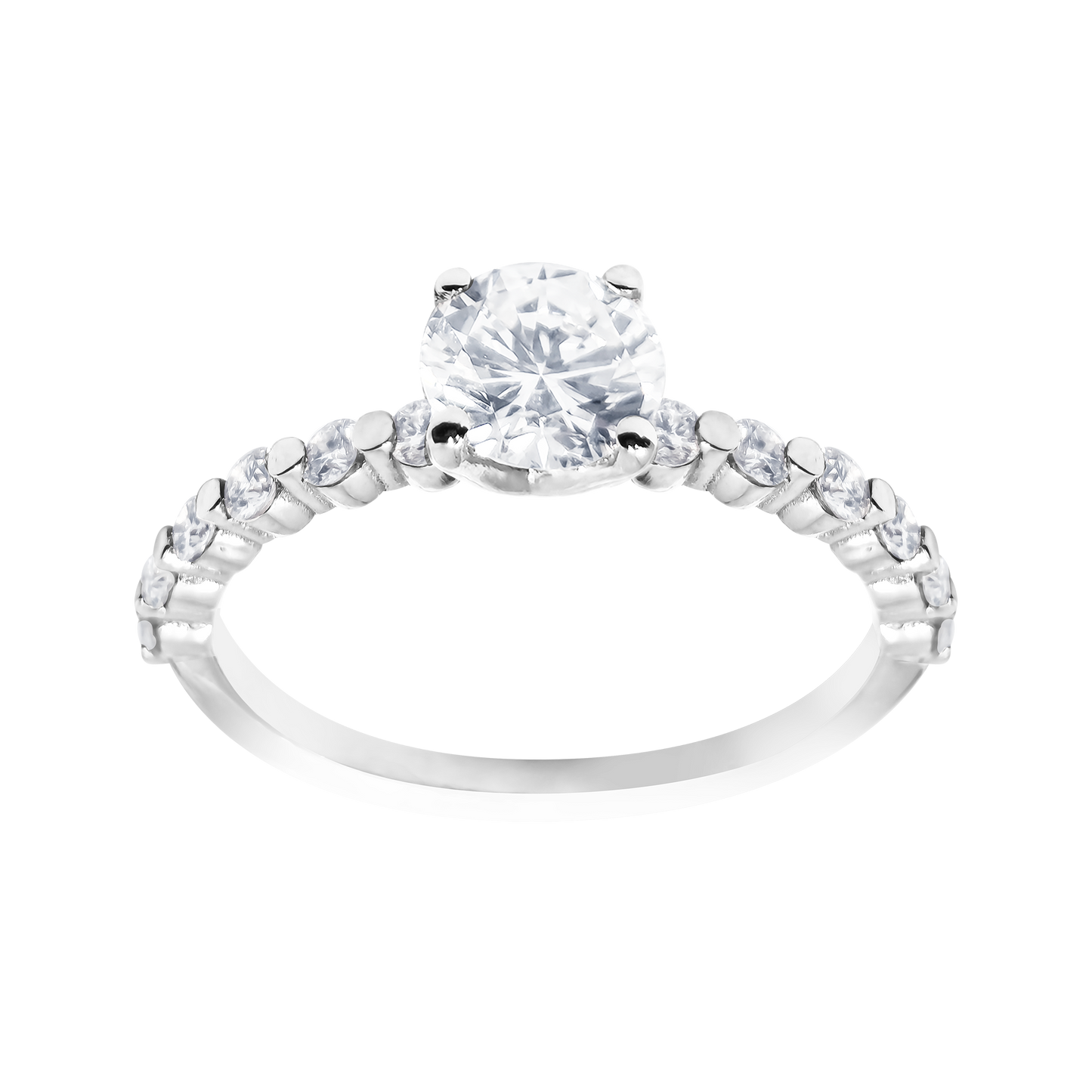 SALE: 1.05ct Natural Diamond Wedding with Eternity Band Ring in 18ct Gold