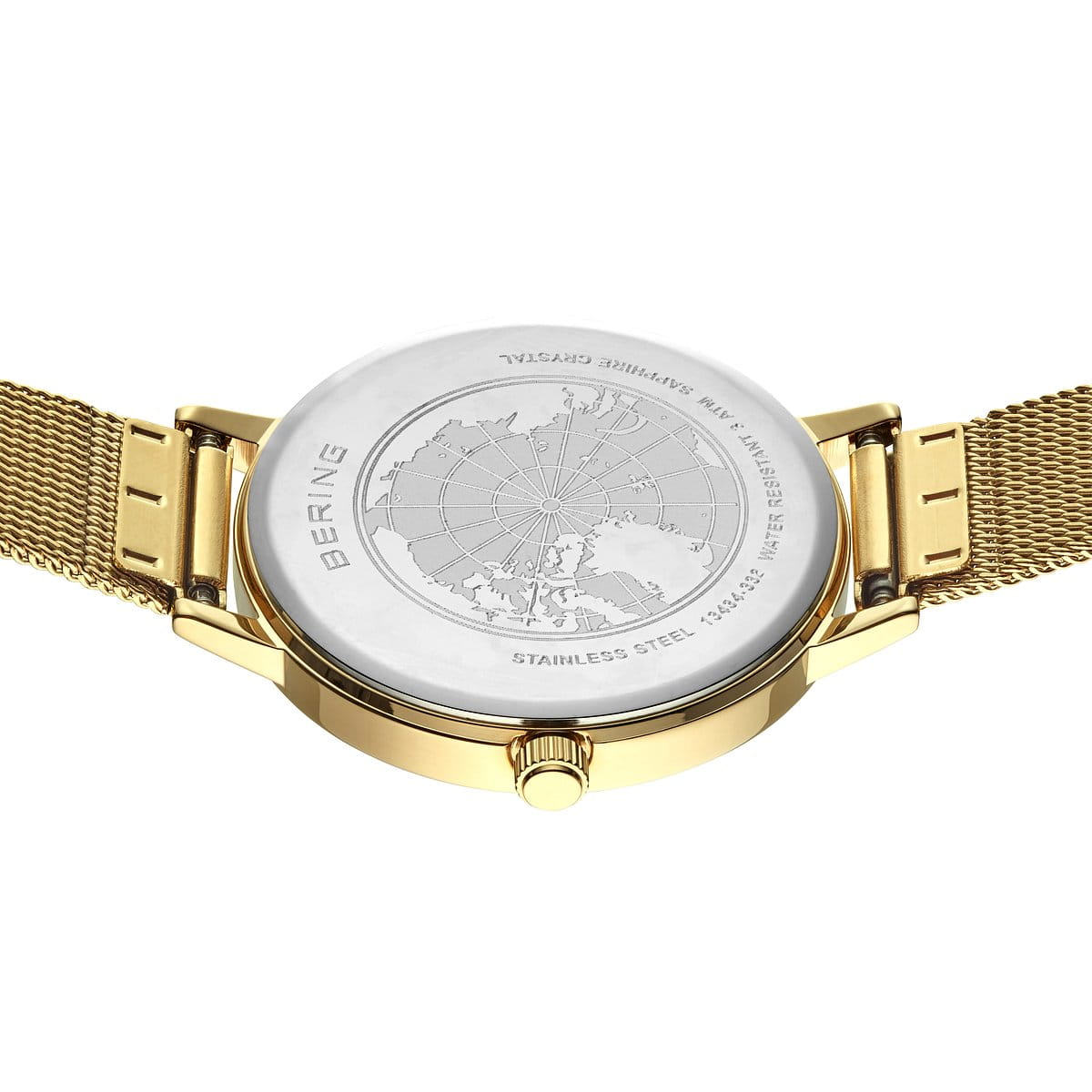 Bering Classic Women's Watch: Polished Gold