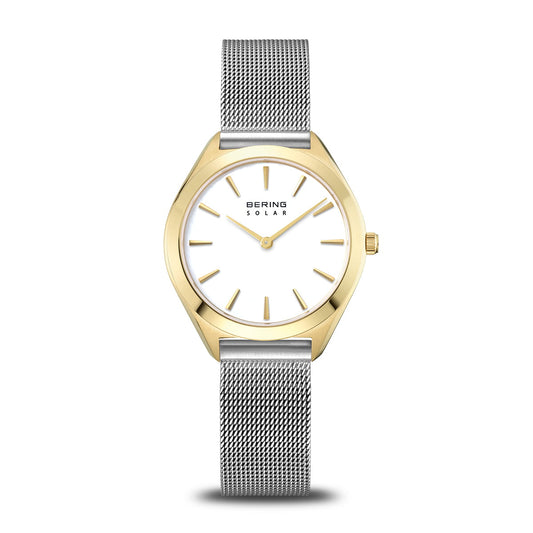 Bering Classic Women's Watch: Polished Gold