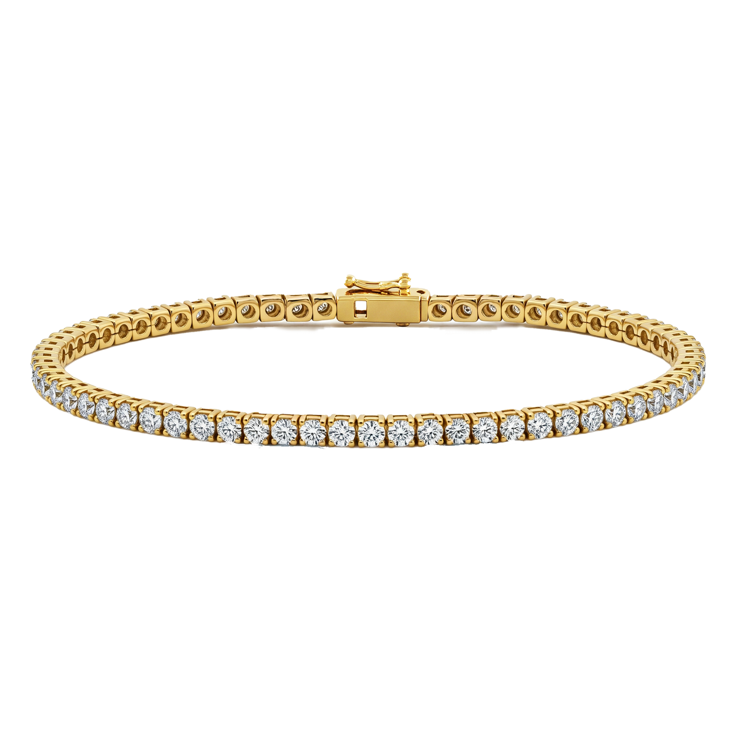 1.00ct Lab-Grown Diamond Eternity Tennis Bracelet in 9ct Gold