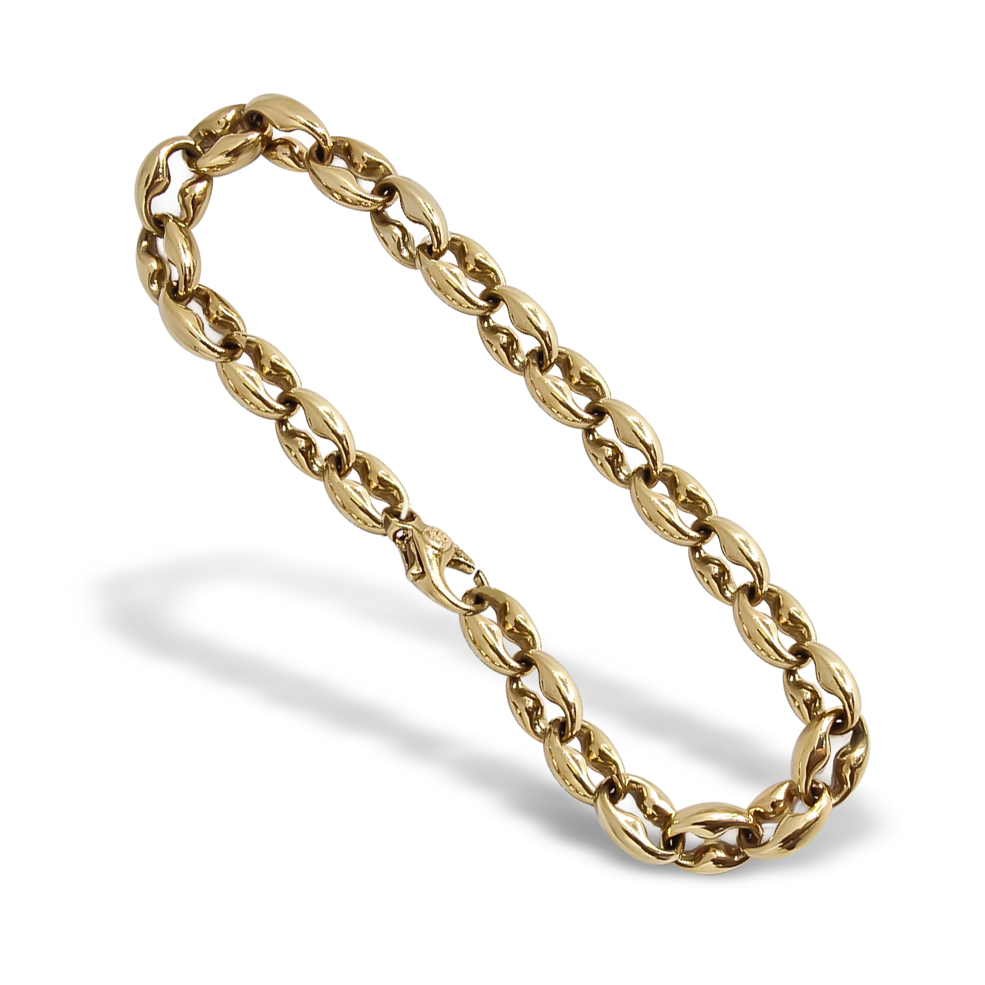 19cm Gucci Link Bracelet in 9ct Yellow Gold