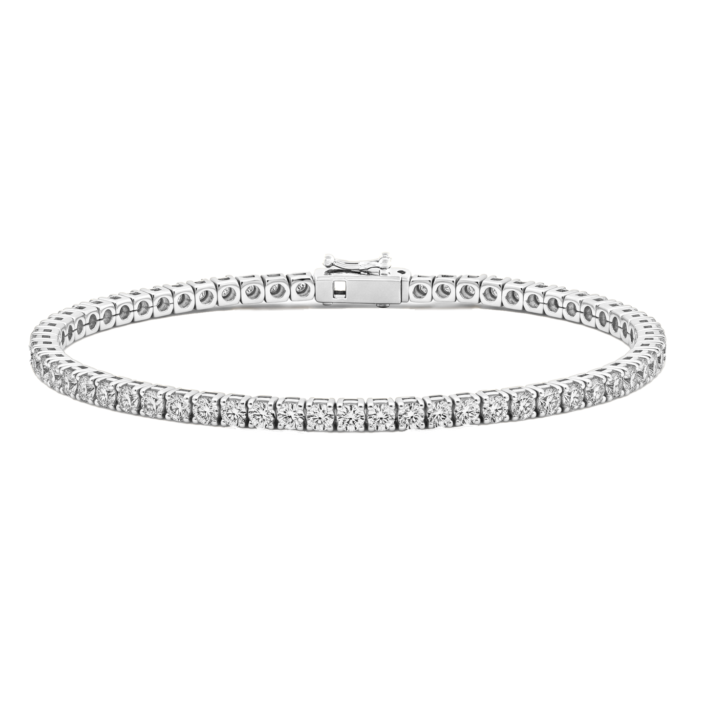 2.00ct Lab-Grown Diamond Eternity Tennis Bracelet in 9ct Gold