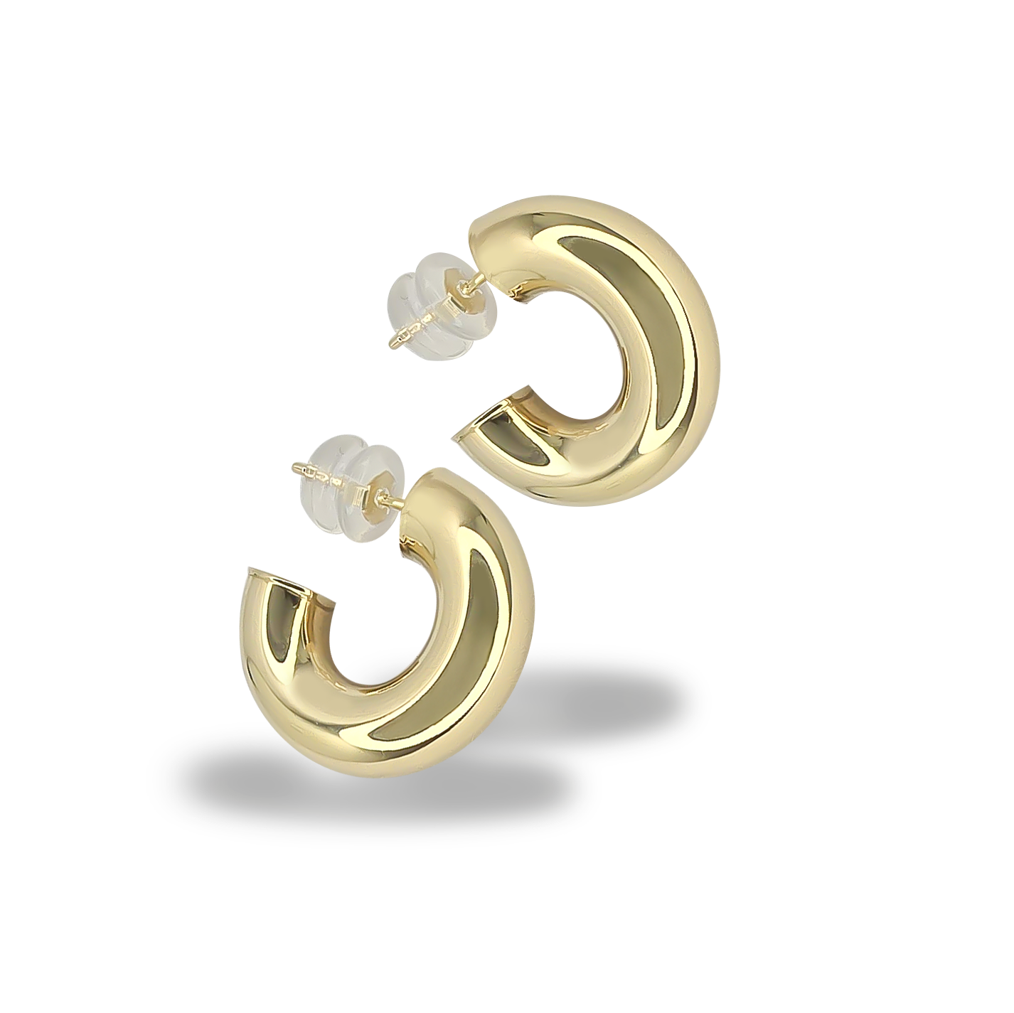 19mm Hoop Earring in 9ct Yellow Gold