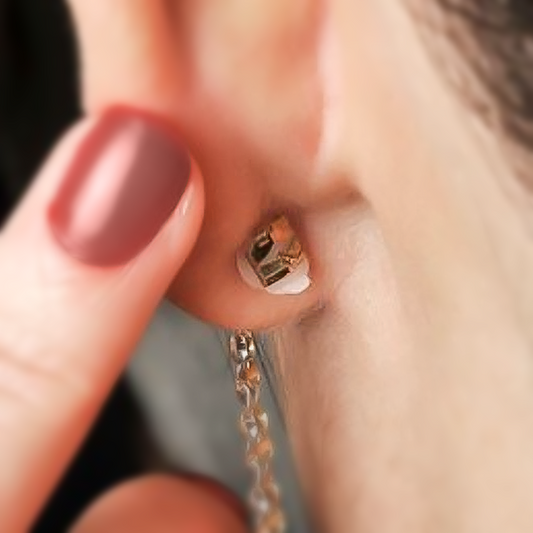 Rose Tone LOX Secure Earring Backs