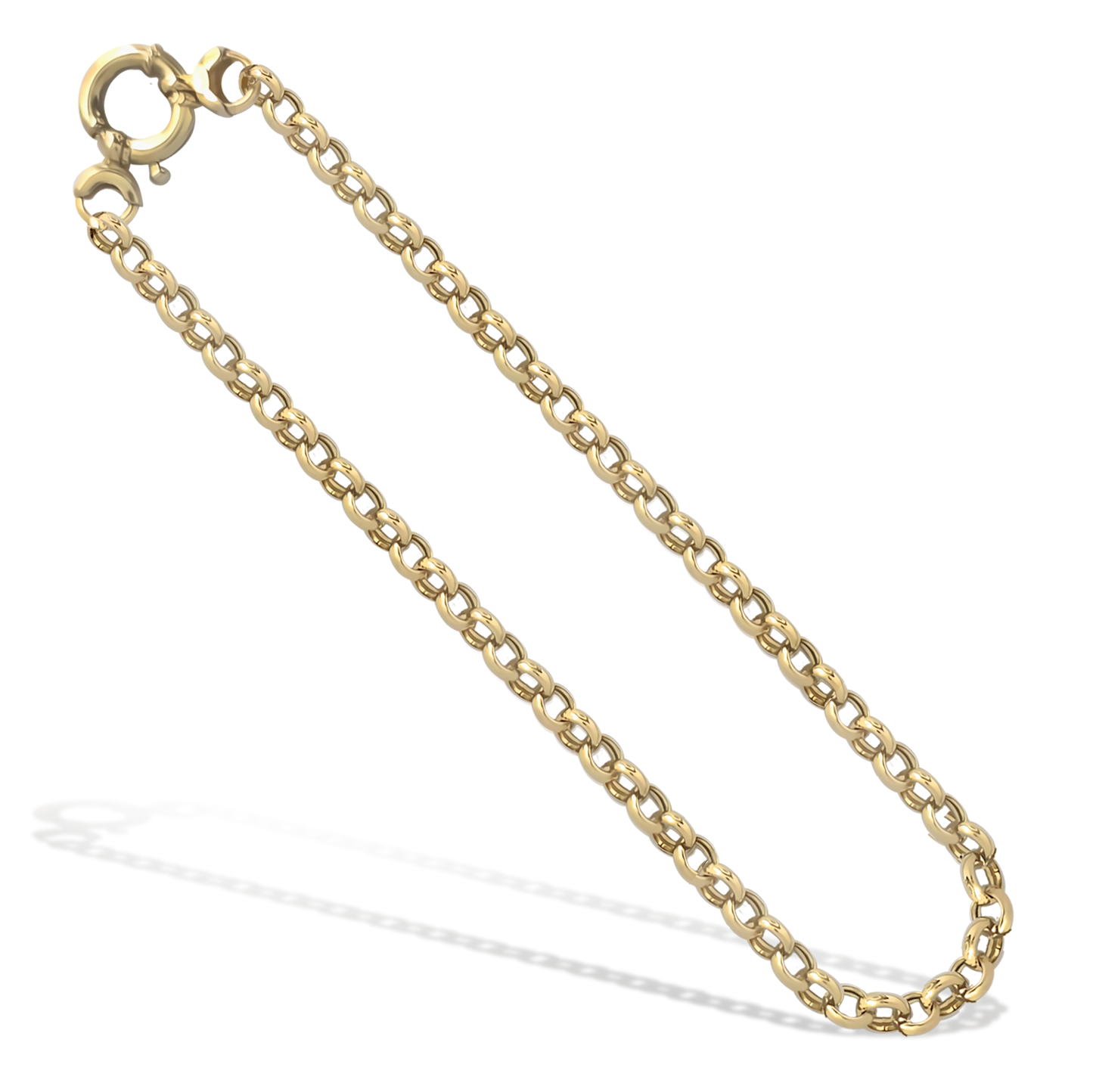 50cm Belcher Link Chain in 9ct Yellow Gold
