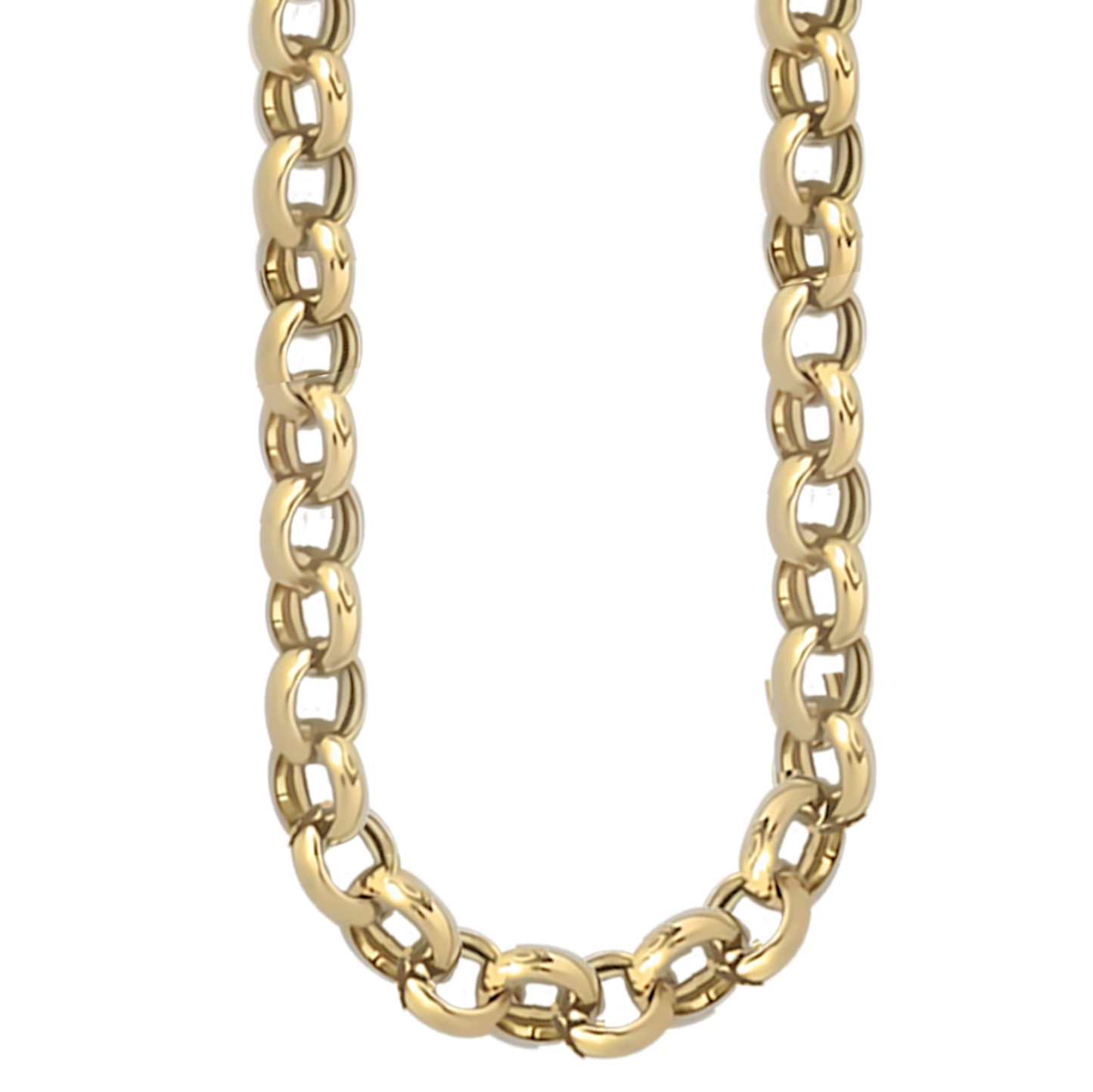 50cm Belcher Link Chain in 9ct Yellow Gold