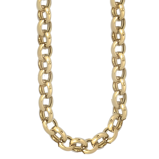 50cm Belcher Link Chain in 9ct Yellow Gold