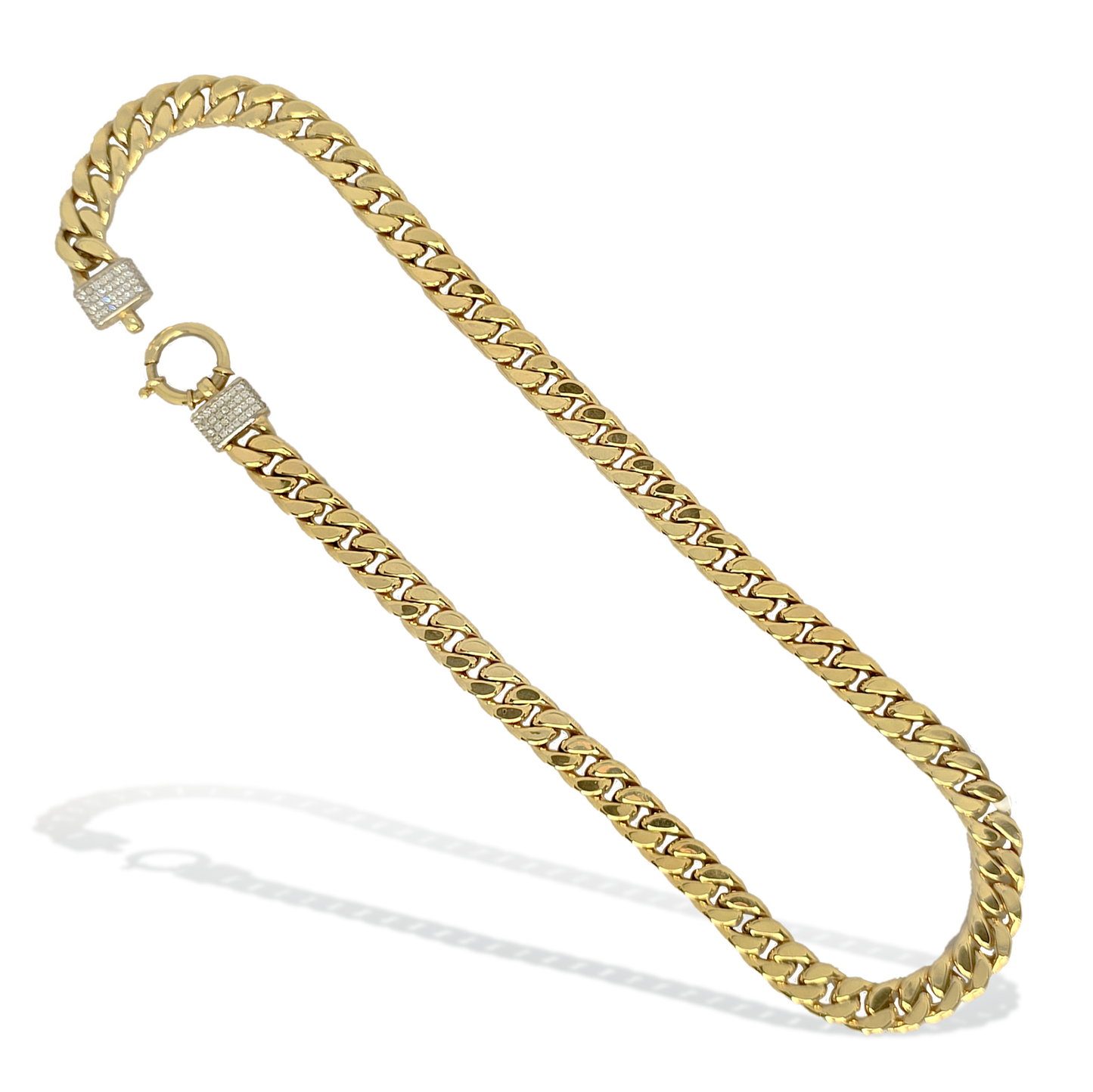 45cm Curb Link Chain in 9ct Yellow Gold