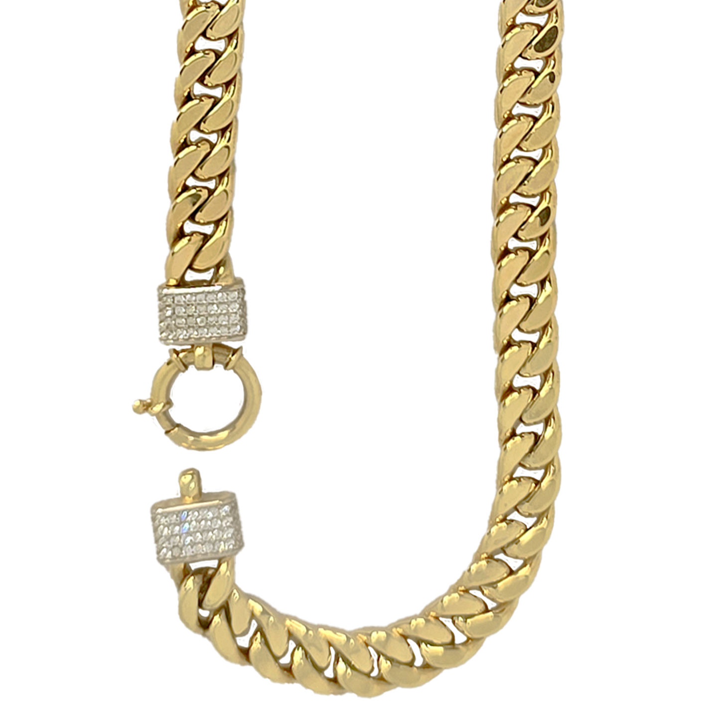 45cm Curb Link Chain in 9ct Yellow Gold