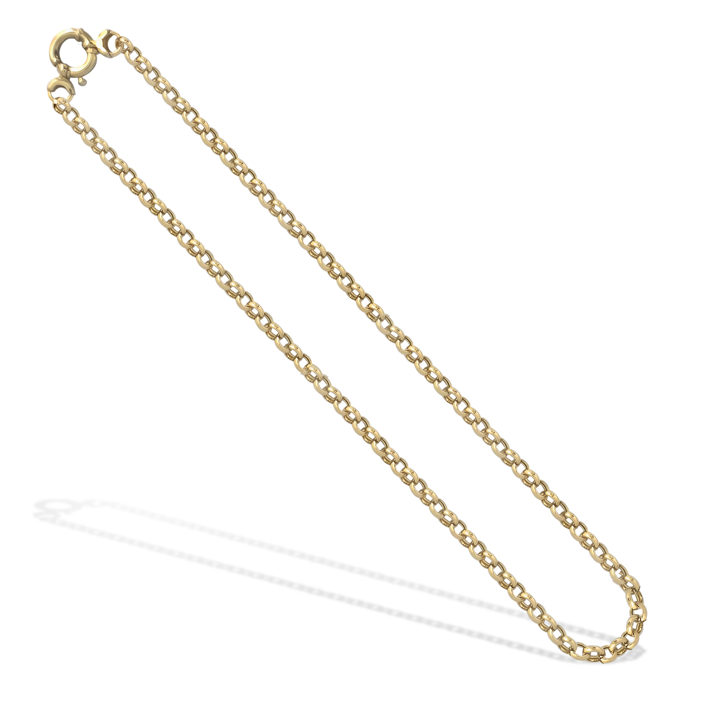 50cm Belcher Link Chain in 9ct Yellow Gold