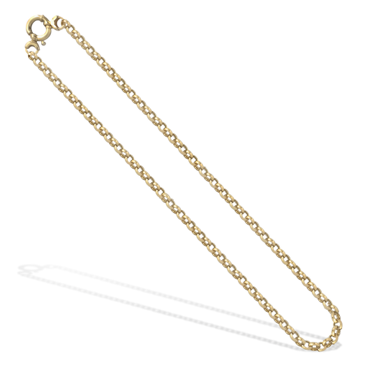 50cm Belcher Link Chain in 9ct Yellow Gold