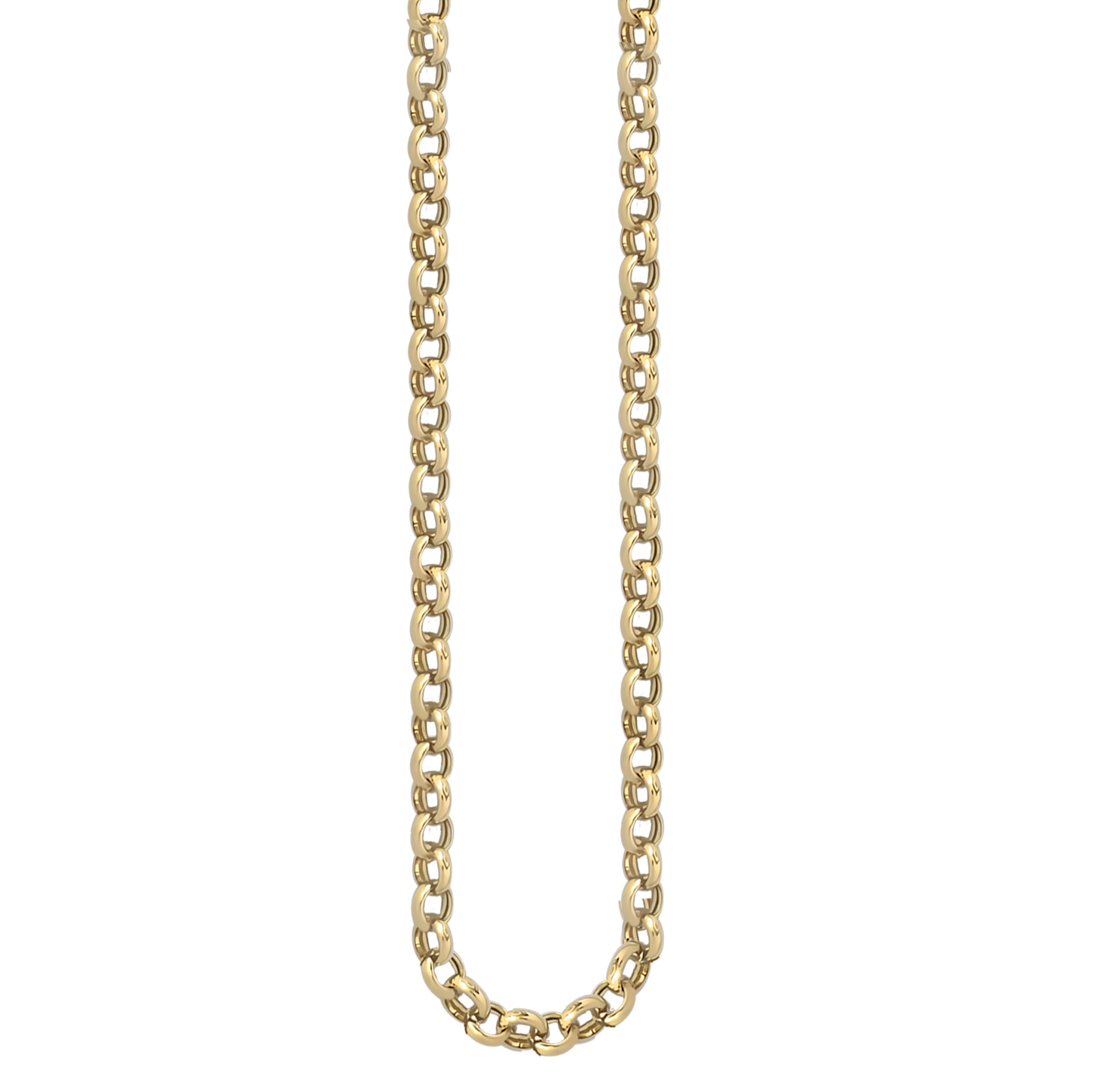 50cm Belcher Link Chain in 9ct Yellow Gold