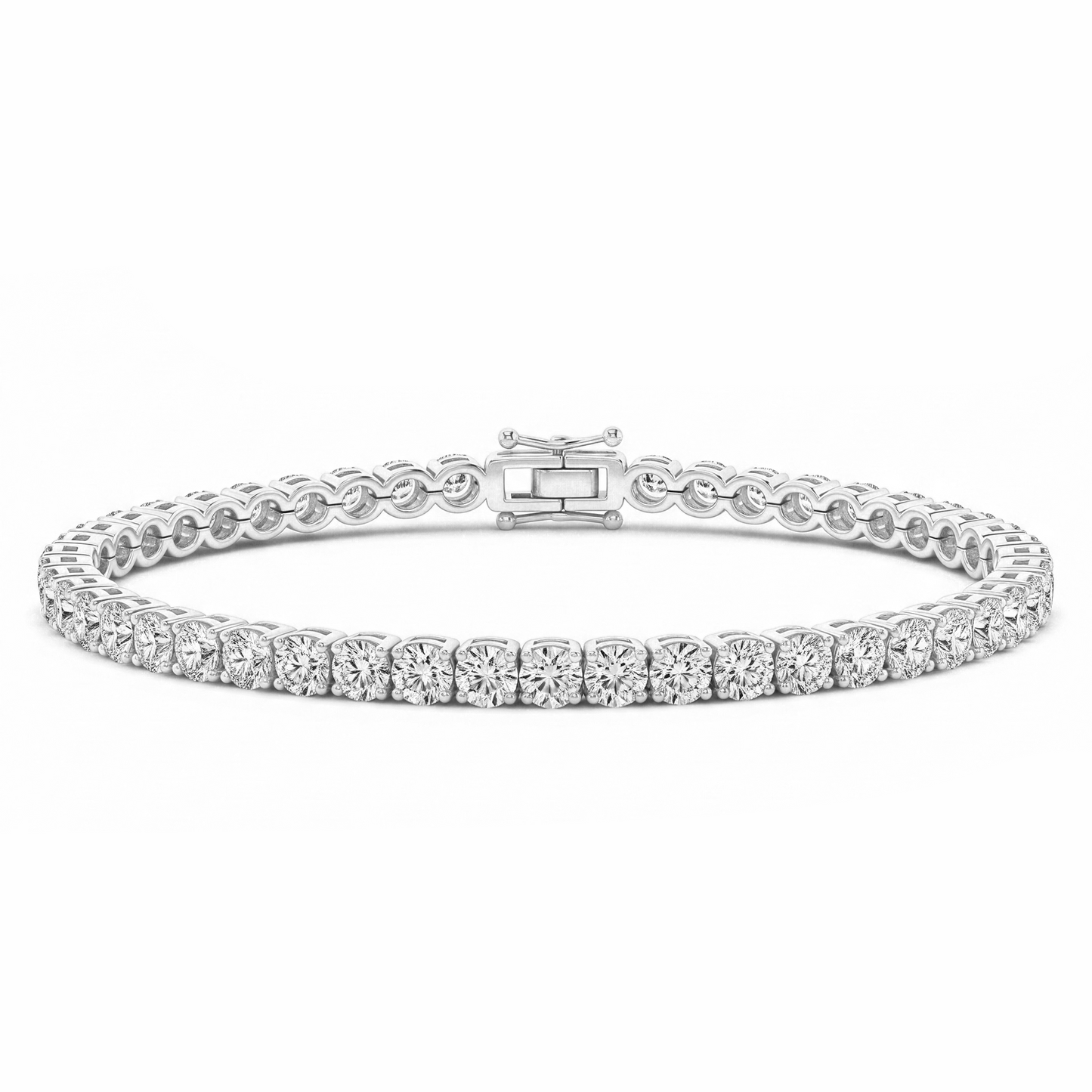 3.00ct Lab-Grown Diamond Eternity Tennis Bracelet in 9ct Gold