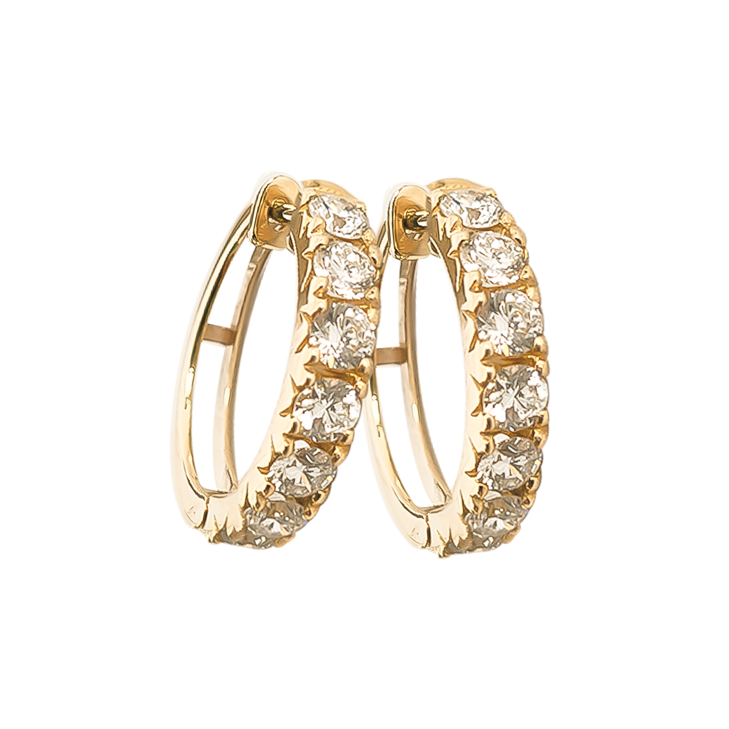 Huggies Lab-Grown Diamond Studs in 9ct Gold
