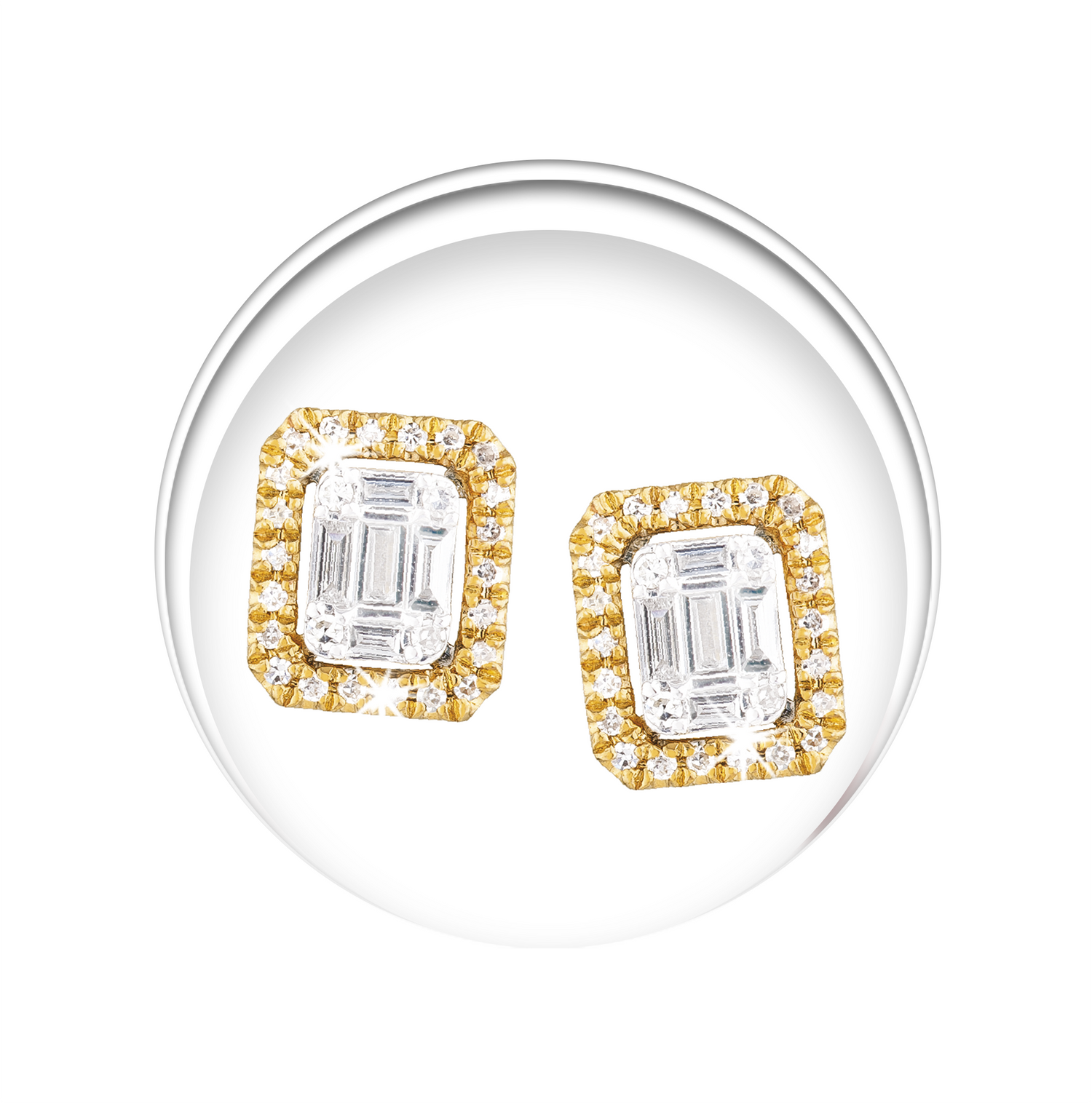 Shop our collection of stunning yellow-gold earrings for ladies. From classic studs to trendy hoops, our selection offers a variety of styles to suit any taste.