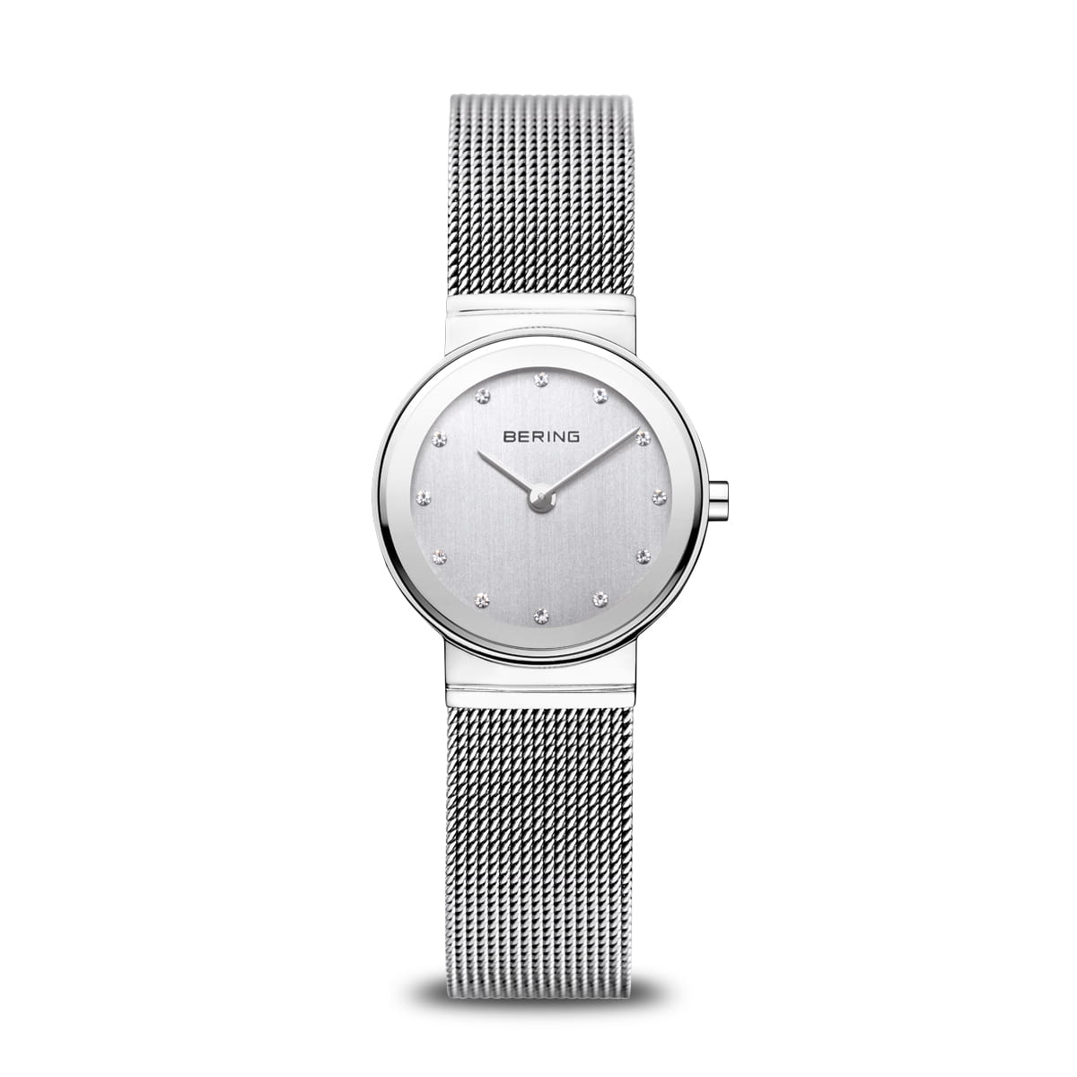 Bering Classic Women's Watch: Polished Silver