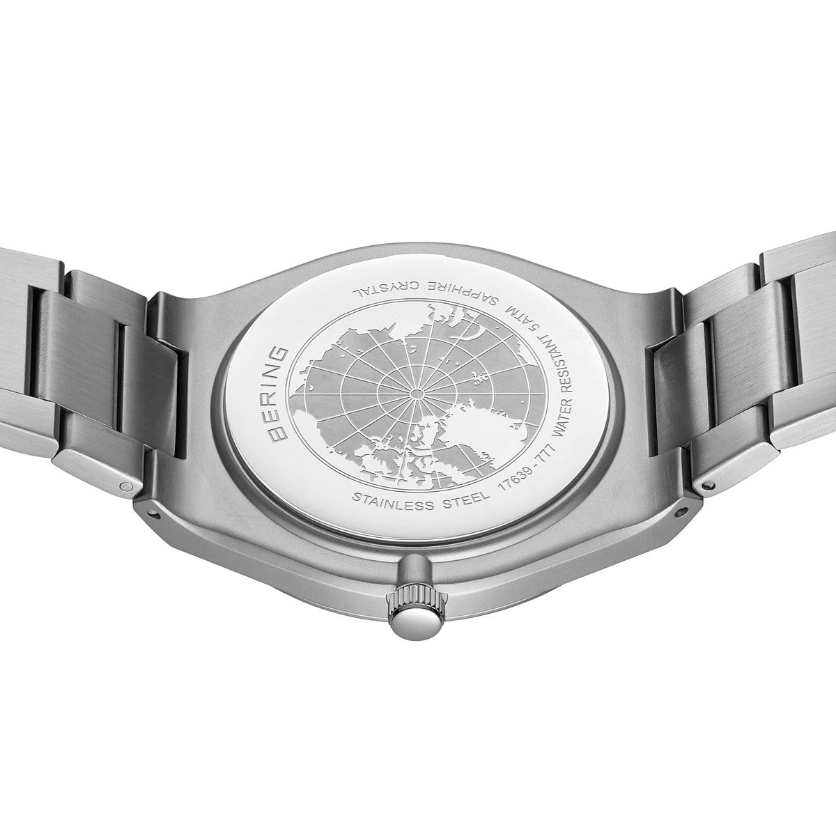 Bering Classic Watch: Brushed Grey