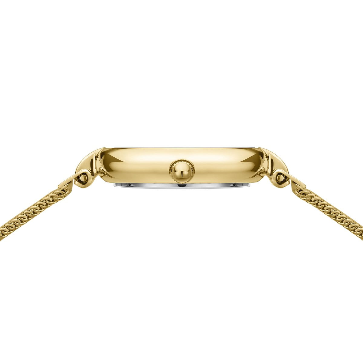 Bering Classic Woman's Watch: Polished Gold