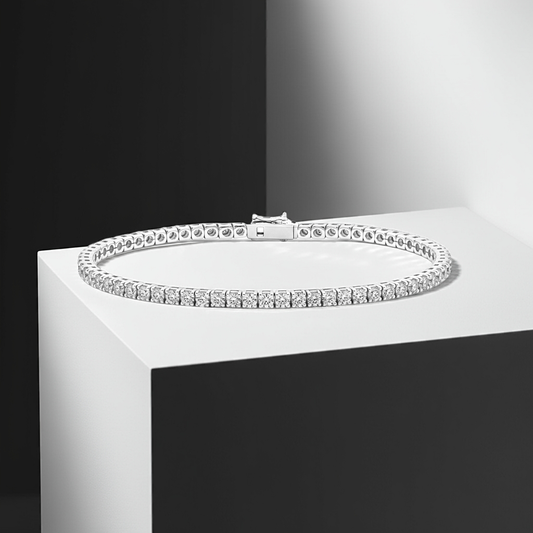 1.00ct Lab-Grown Diamond Eternity Tennis Bracelet in 9ct Gold