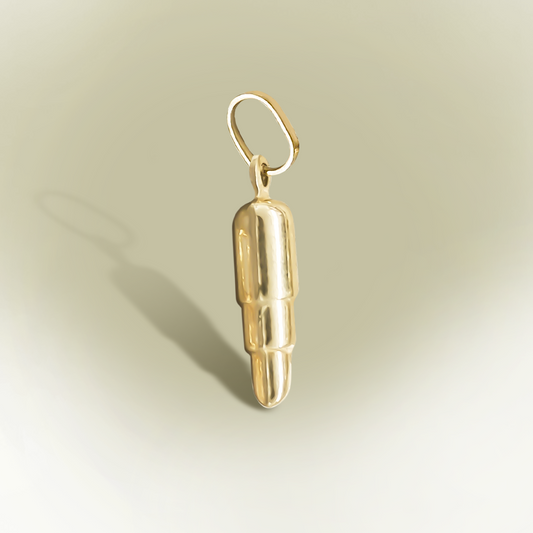 Lip Balm Charm 9ct Yellow Gold