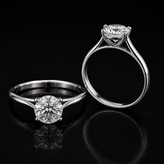 WINTER PROMO | 1ct Carat Lab-Grown Solitaire 9ct Gold Ring.