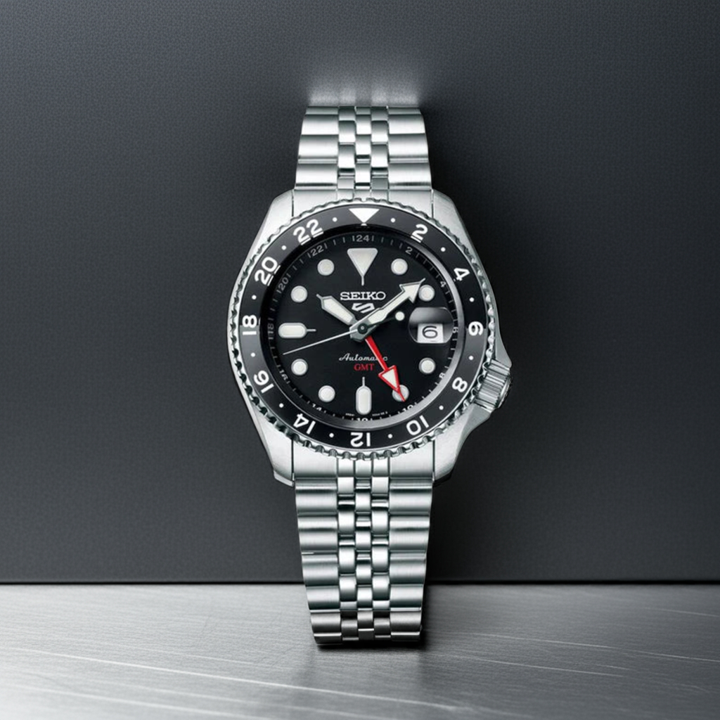 Seiko 5 Sports Black Grape GMT SKX Re-Interpretation - SSK001K1