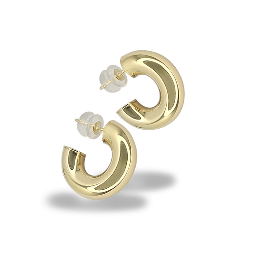 19mm Hoop Earring in 9ct Yellow Gold