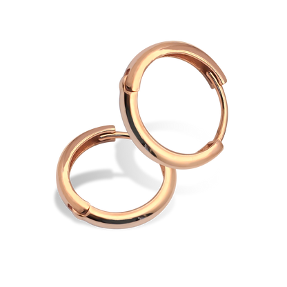 13mm Hoops in 9ct Rose Gold