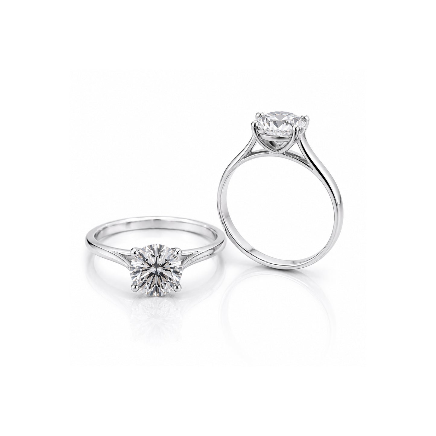 WINTER PROMO | 1ct Carat Lab-Grown Solitaire 9ct Gold Ring.
