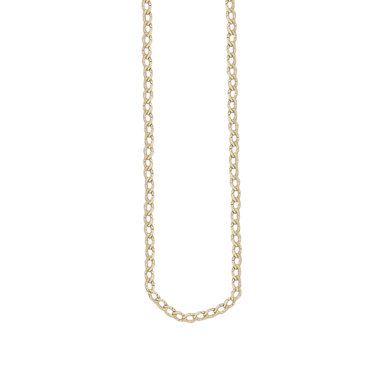 45cm Curb Link Chain in 9ct Yellow Gold