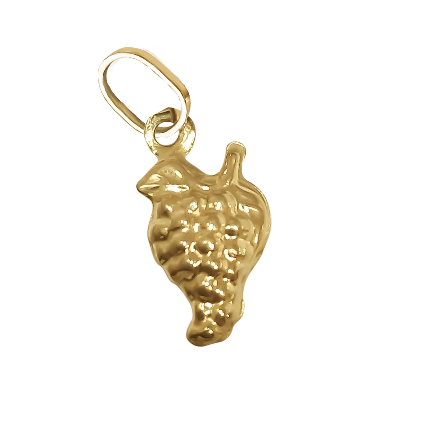 14mm Grapes Charm 9ct Yellow Gold