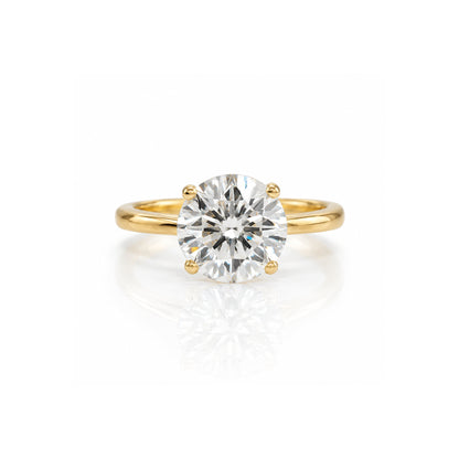 9ct Yellow Gold 1.432ct Natural Diamond Solitaire Ring