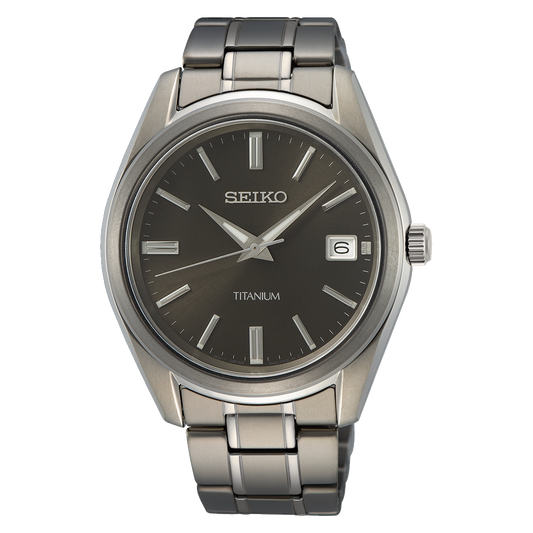 Seiko Conceptual Quartz Titanium Watch - SUR375