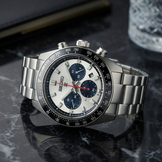 Seiko Prospex Speedtimer Go Large Solar Chronograph Watch - SSC911P1