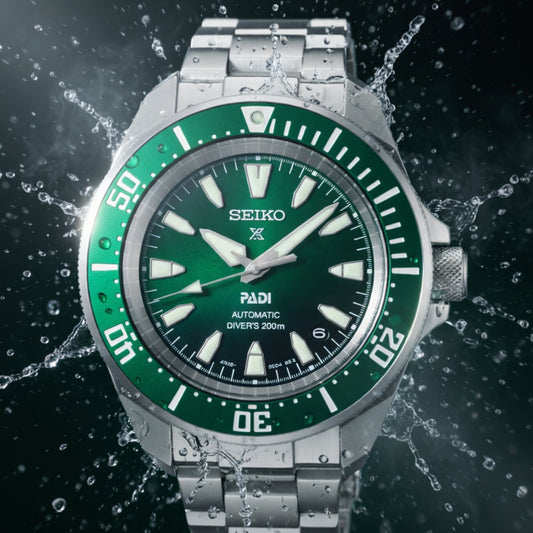 Seiko Prospex PADI 60th Anniversary Green Dial Divers Watch - SRPL53K1