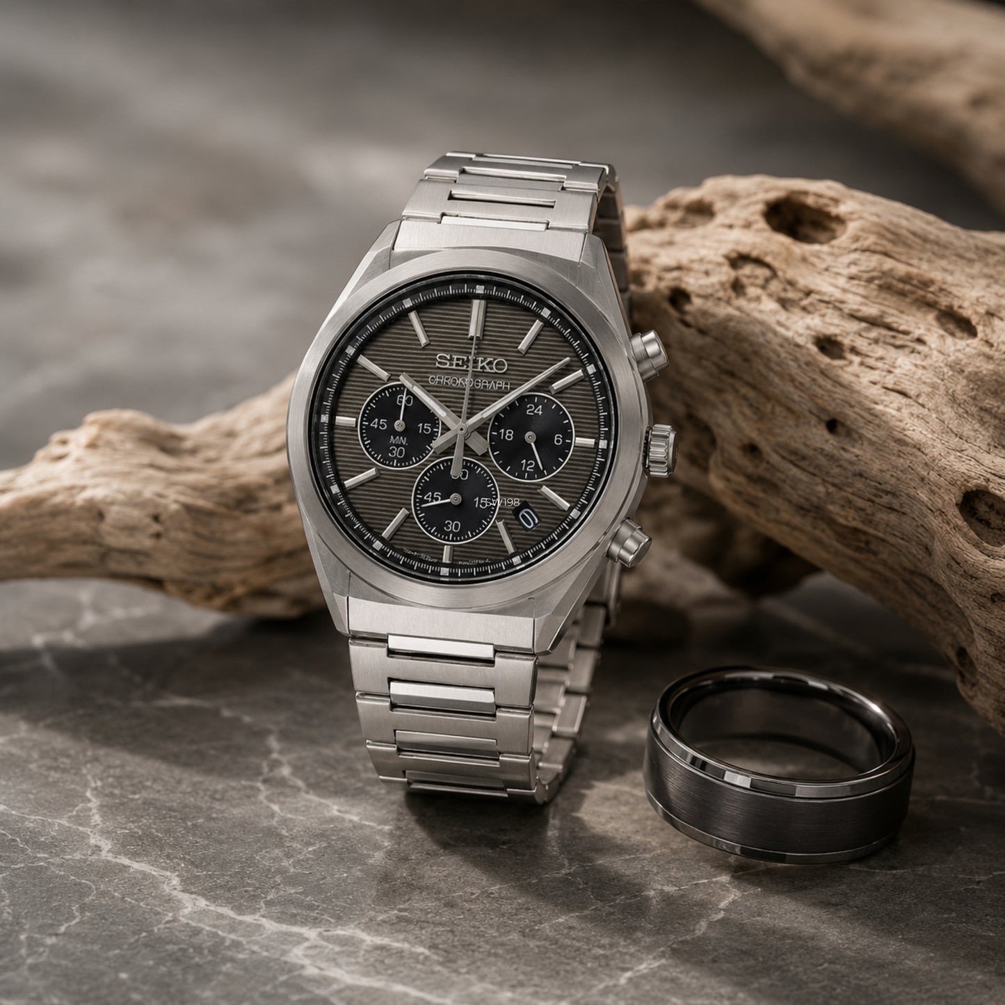 Seiko Gents Quartz Chronograph Watch