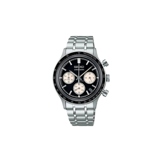 Gents Seiko Quartz Chronograph Watch with Tachymeter