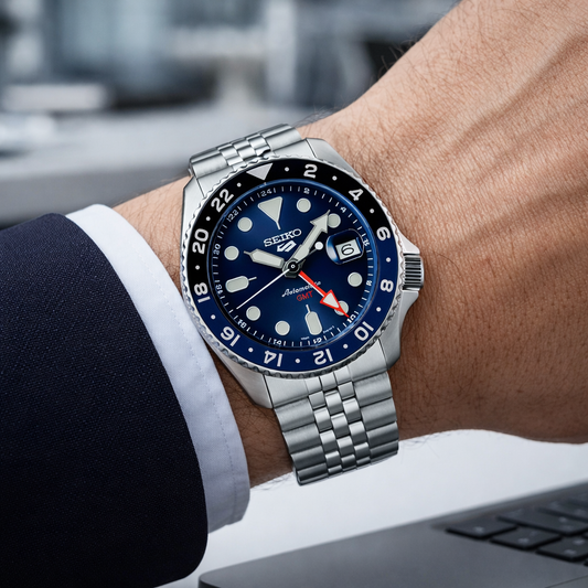 Seiko 5 Sports Blueberry GMT SKX Re-Interpretation - SW166