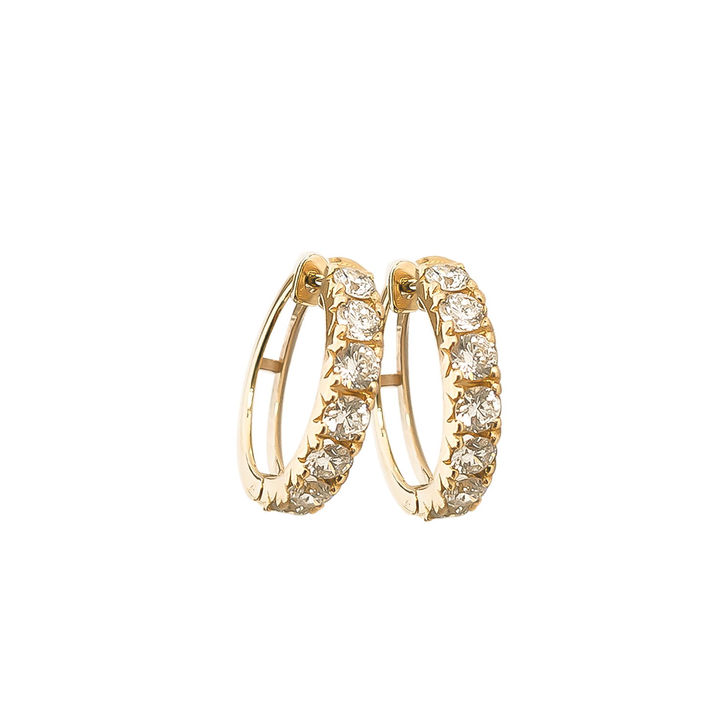 Huggies Lab-Grown Diamond Studs in 9ct Gold