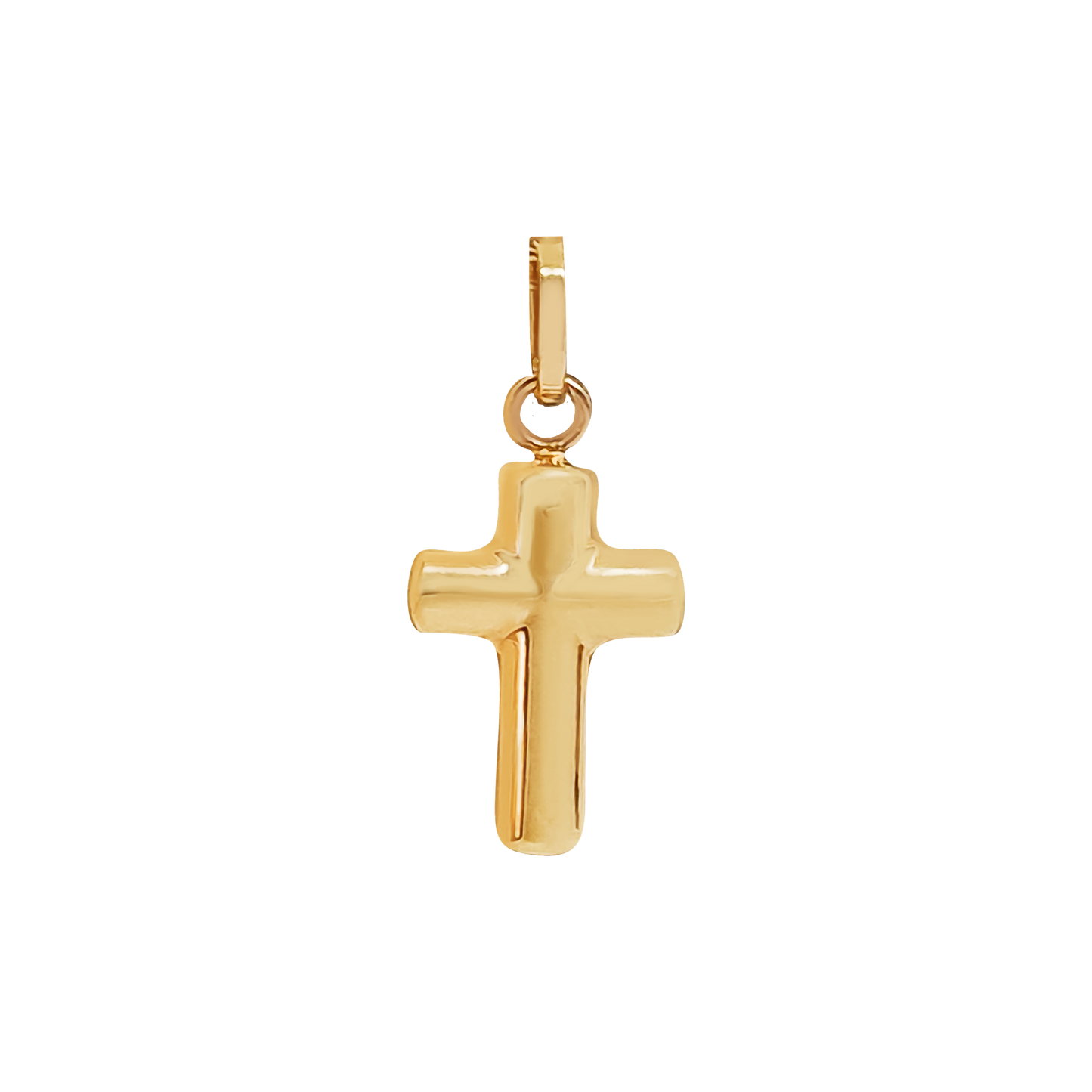 130mm Plain Bold Cross in 9ct Yellow Gold