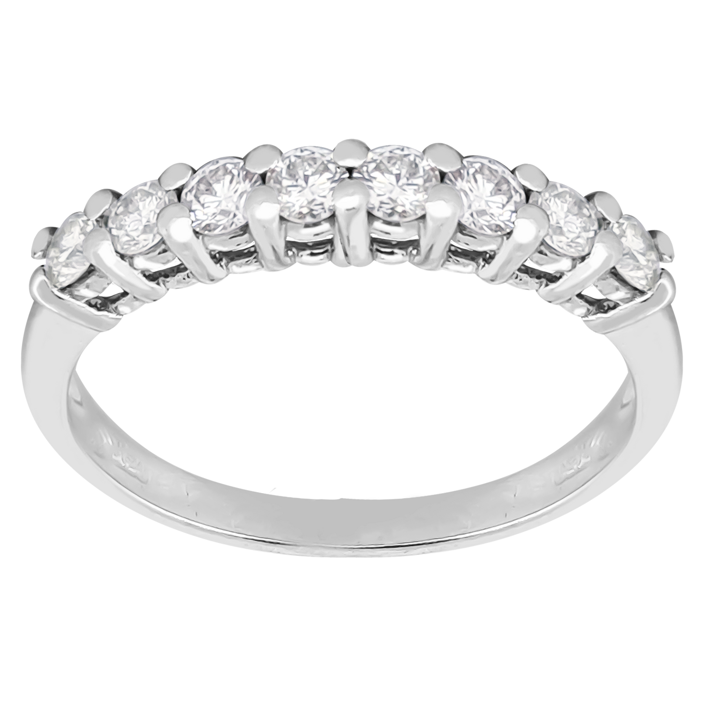 Perfect Pair 0.50ct Diamond Eternity Ring in 18ct White Gold