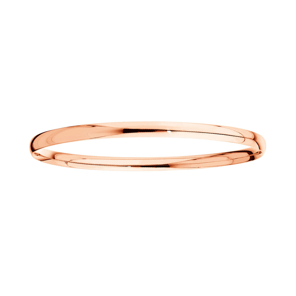 6mm Bangle in 9ct Rose Gold