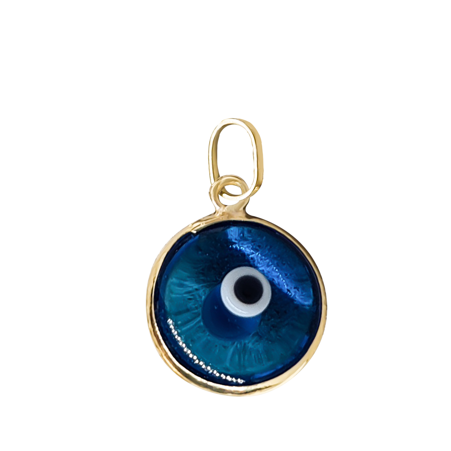 Evil-Eye Charm 9ct Yellow Gold