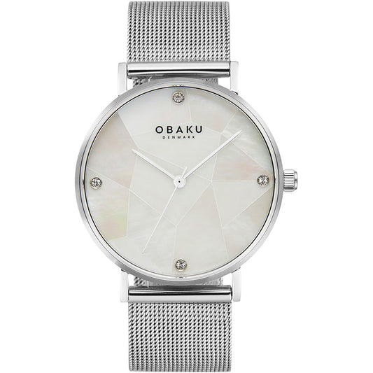 Obaku Mosaik - Steel Stainless Steel Quartz Watch