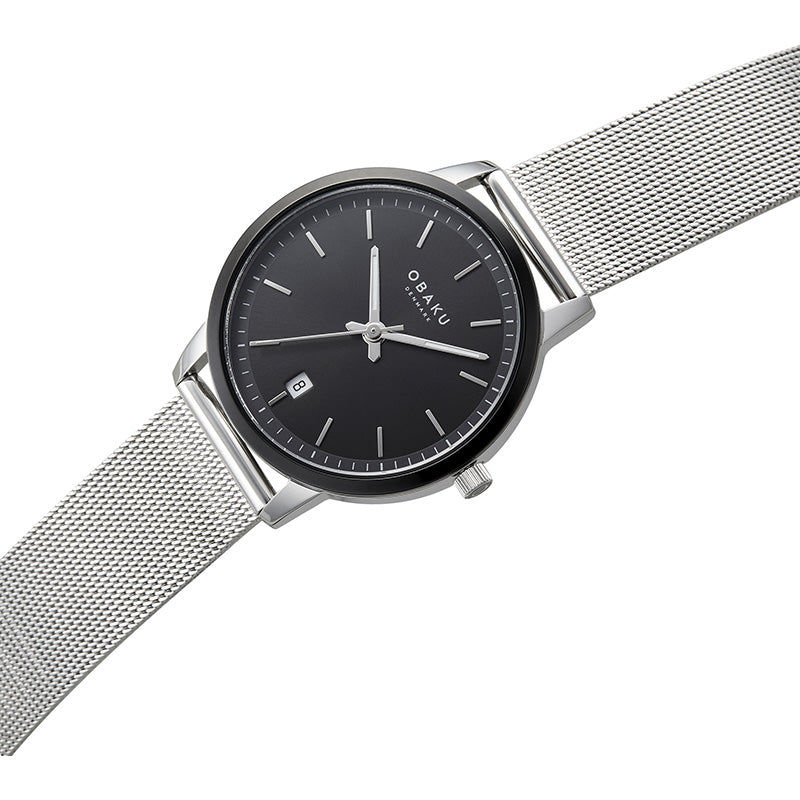 Obaku Salvie - Lille Monochrome Stainless Steel Quartz Watch