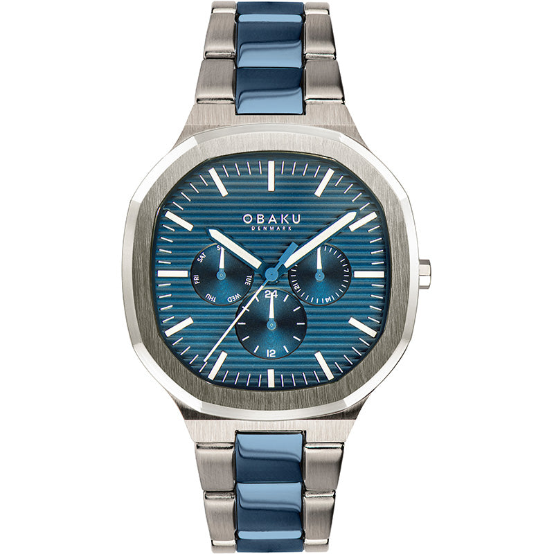 Obaku ILD - Blue Steel Stainless Steel Quartz Watch
