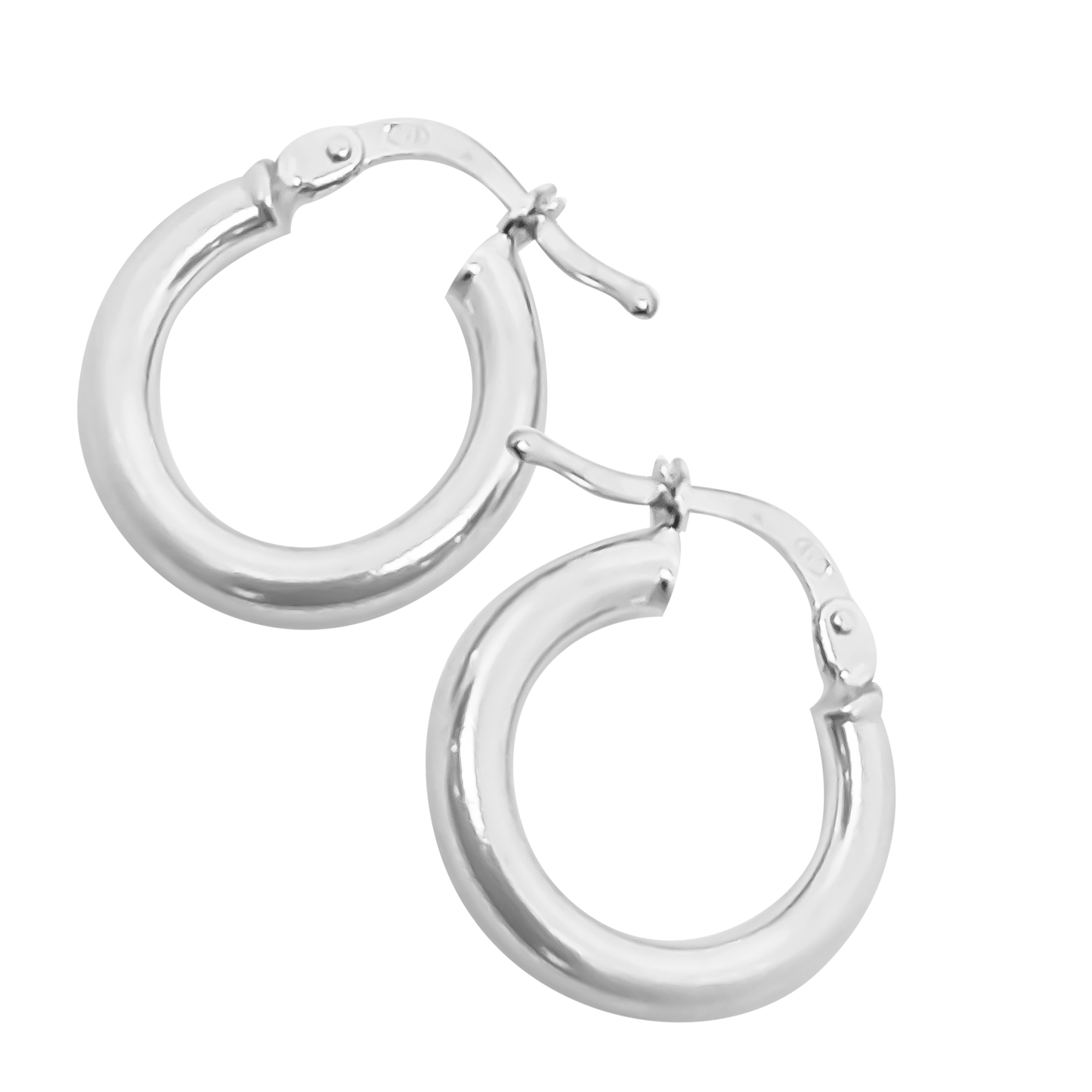1.2cm Small Hoops in 925 Sterling Silver